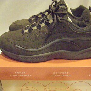 Easy Spirit  Romy Gray Multi Suede w/ New Inserts Women's Size 9WW PRE-LOVED